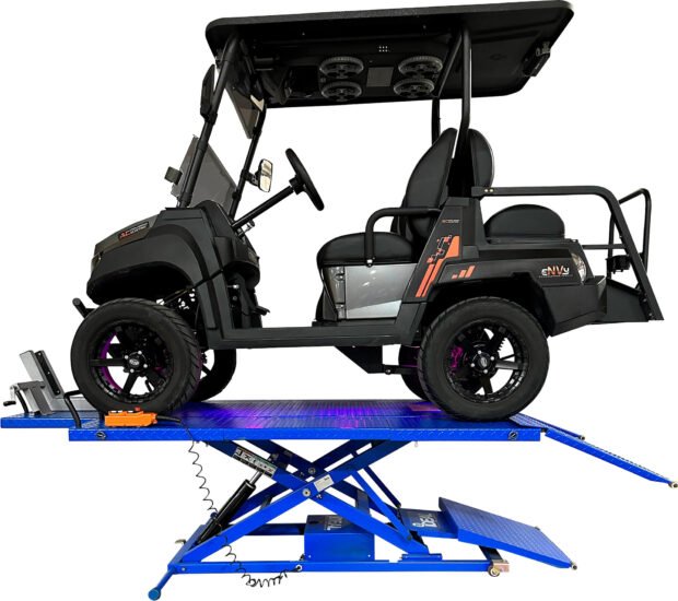 Ideal UTV Lift Table with Retractable Ramp, 2200-Lb. Capacity, 1/4in.-47in. Lift, Model# U-2200IEH-XR Ideal UTV Lift Table with Retractable Ramp, 2200-Lb. Capacity, 1/4in.-47in. Lift, Model# U-2200IEH-XR