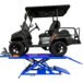 Ideal UTV Lift Table with Retractable Ramp, 2200-Lb. Capacity, 1/4in.-47in. Lift, Model# U-2200IEH-XR