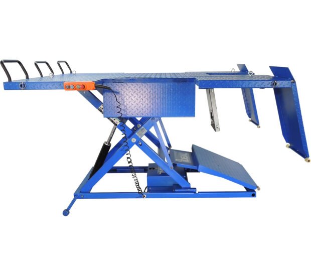 Ideal UTV Lift Table with Retractable Ramp, 2200-Lb. Capacity, 1/4in.-47in. Lift, Model# U-2200IEH-XR Ideal UTV Lift Table with Retractable Ramp, 2200-Lb. Capacity, 1/4in.-47in. Lift, Model# U-2200IEH-XR