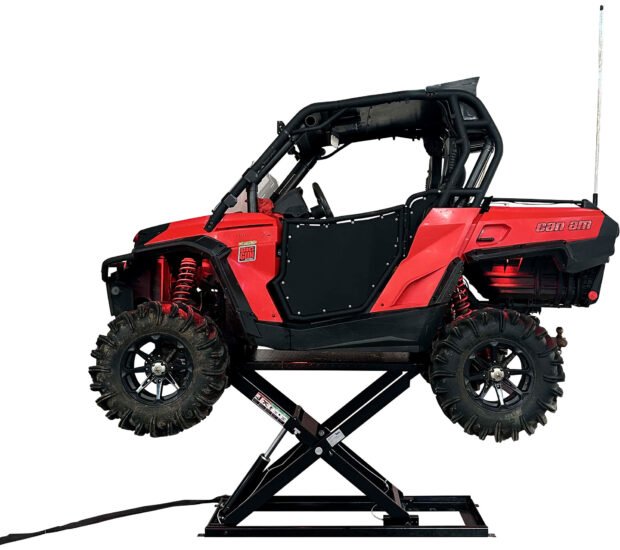 Ideal UTV Frame Engaging Lift, 2500-Lb. Capacity, Model# UF-2500EH-X-BLK Ideal UTV Frame Engaging Lift, 2500-Lb. Capacity, Model# UF-2500EH-X-BLK