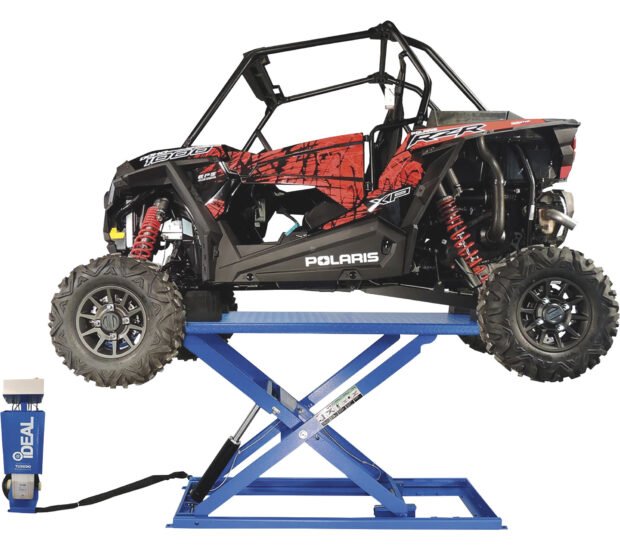 Ideal UTV/ATV Lift Table, 2500-Lb. Capacity, 43in. Lift, Model# UF-2500EH-X