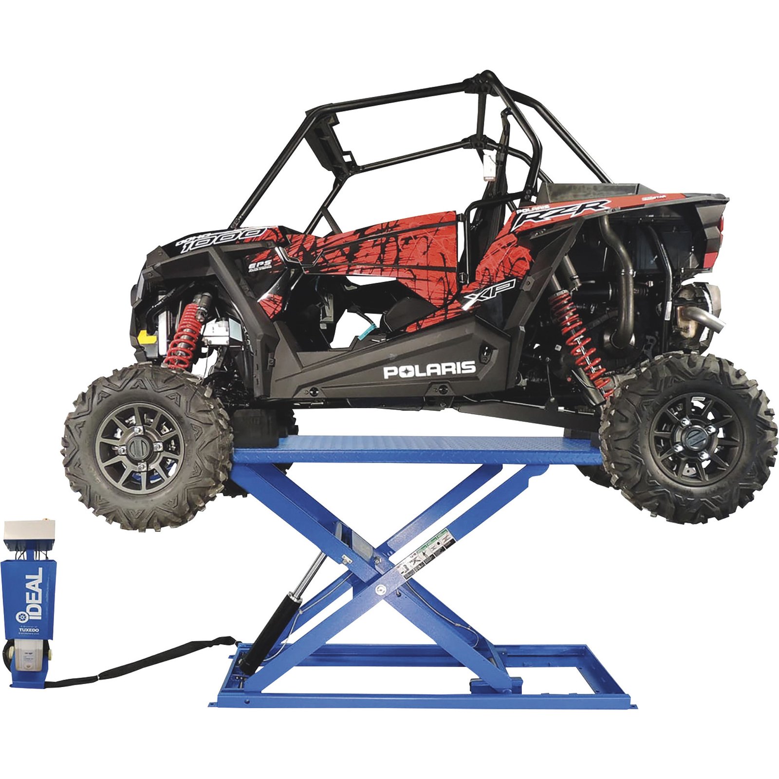 Ideal UTV/ATV Lift Table, 2500-Lb. Capacity, 43in. Lift, Model# UF-2500EH-X