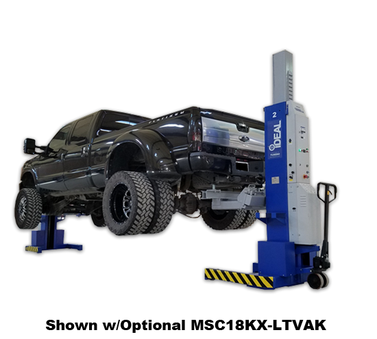 IDeal Lift MSC-18K-X-236 18,000lb. Per Mobile ALI Column Lifting System (Set Of 2) IDeal Lift MSC-18K-X-236 18,000lb. Per Mobile ALI Column Lifting System (Set Of 2)